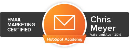 email marketing certification badge