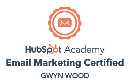 HubSpot Academy Email Marketing Certified - Gwyn Wood