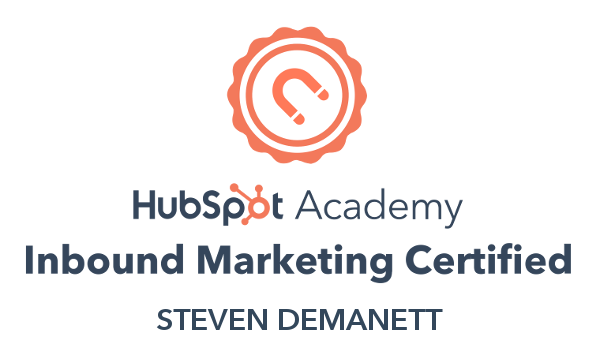 Hubspot Inbound Marketing Certification Badge