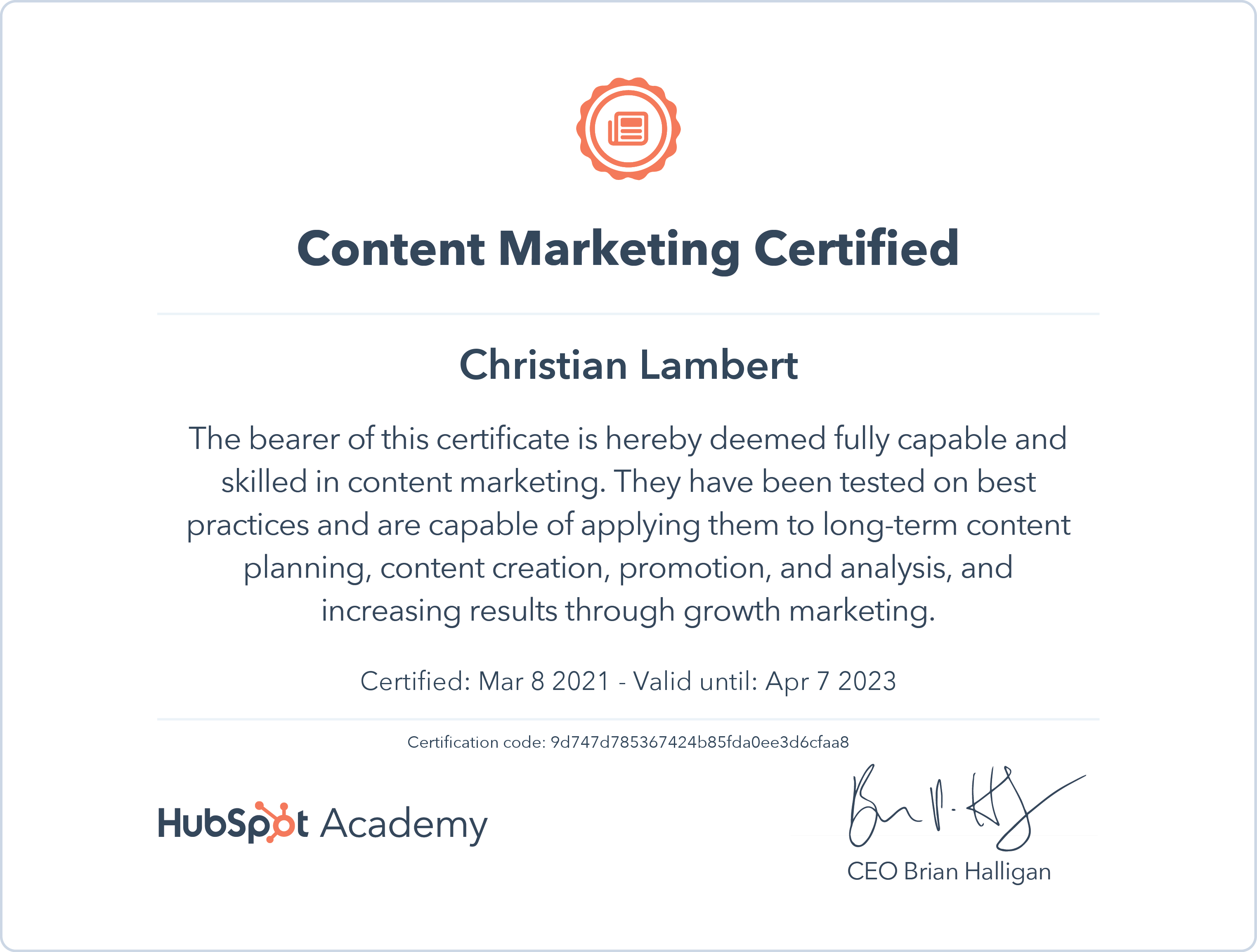 Christian Lambert Creative & Technical Strategist