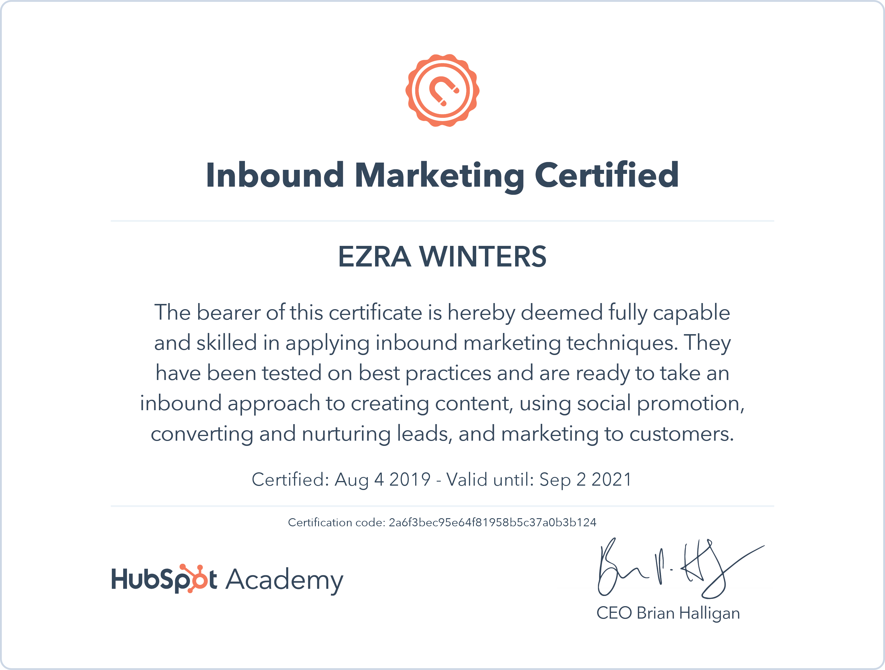 Ezra Winters Content Director Trailblaze Marketing LinkedIn