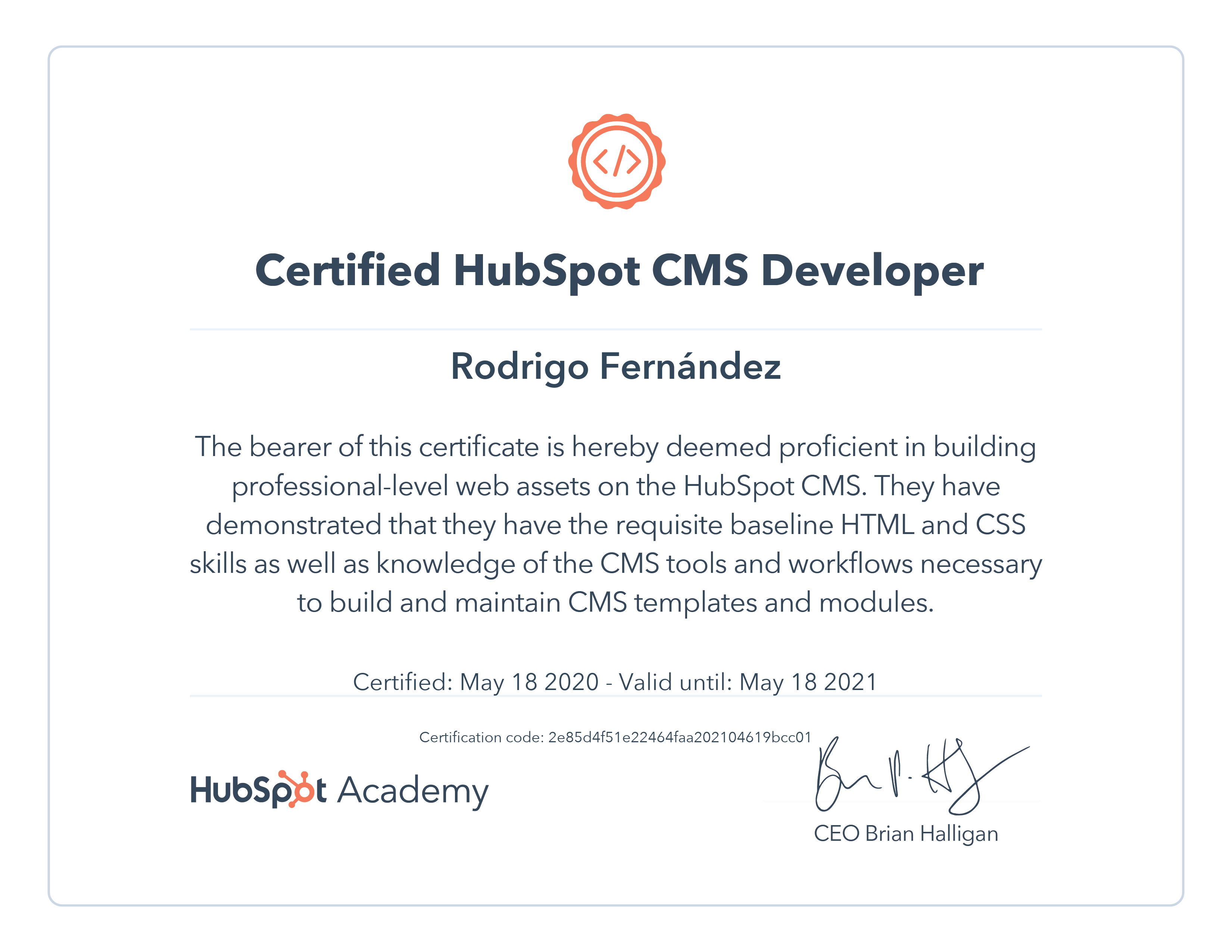 Rodrigo Fernández - Full Stack Developer en A SMALL JOB | LinkedIn