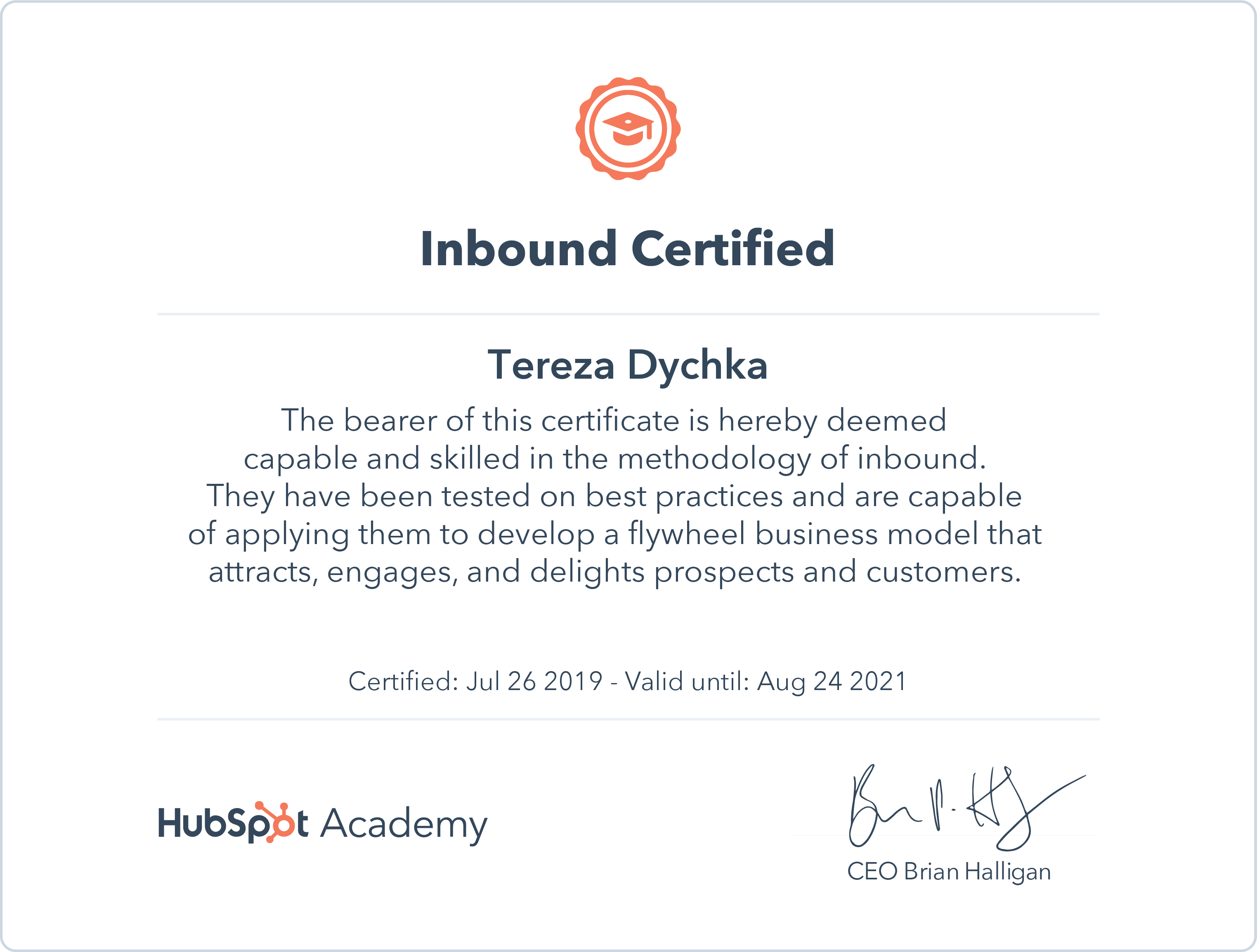 Tereza Dychka Invisory LinkedIn